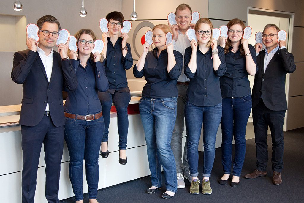 Teamfoto Hörakustik Vollbach