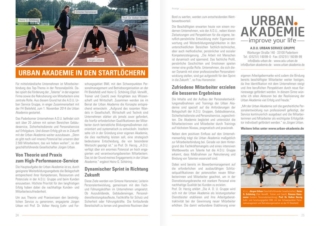 Advertorial Urban Akademie