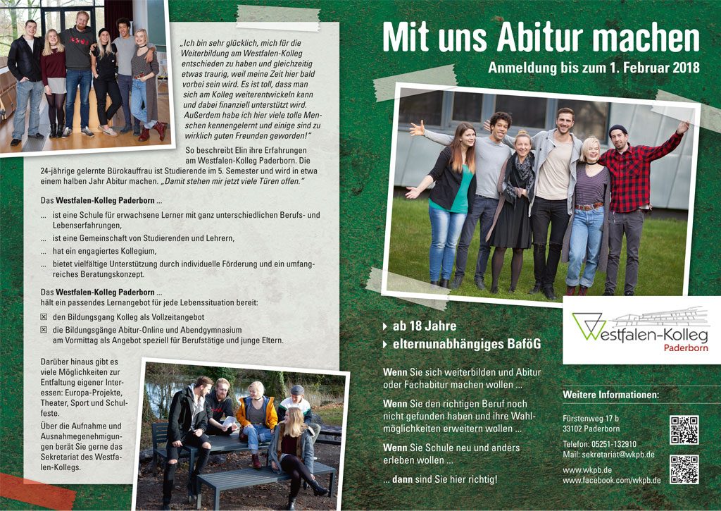 Advertorial Westfalen-Kolleg Paderborn